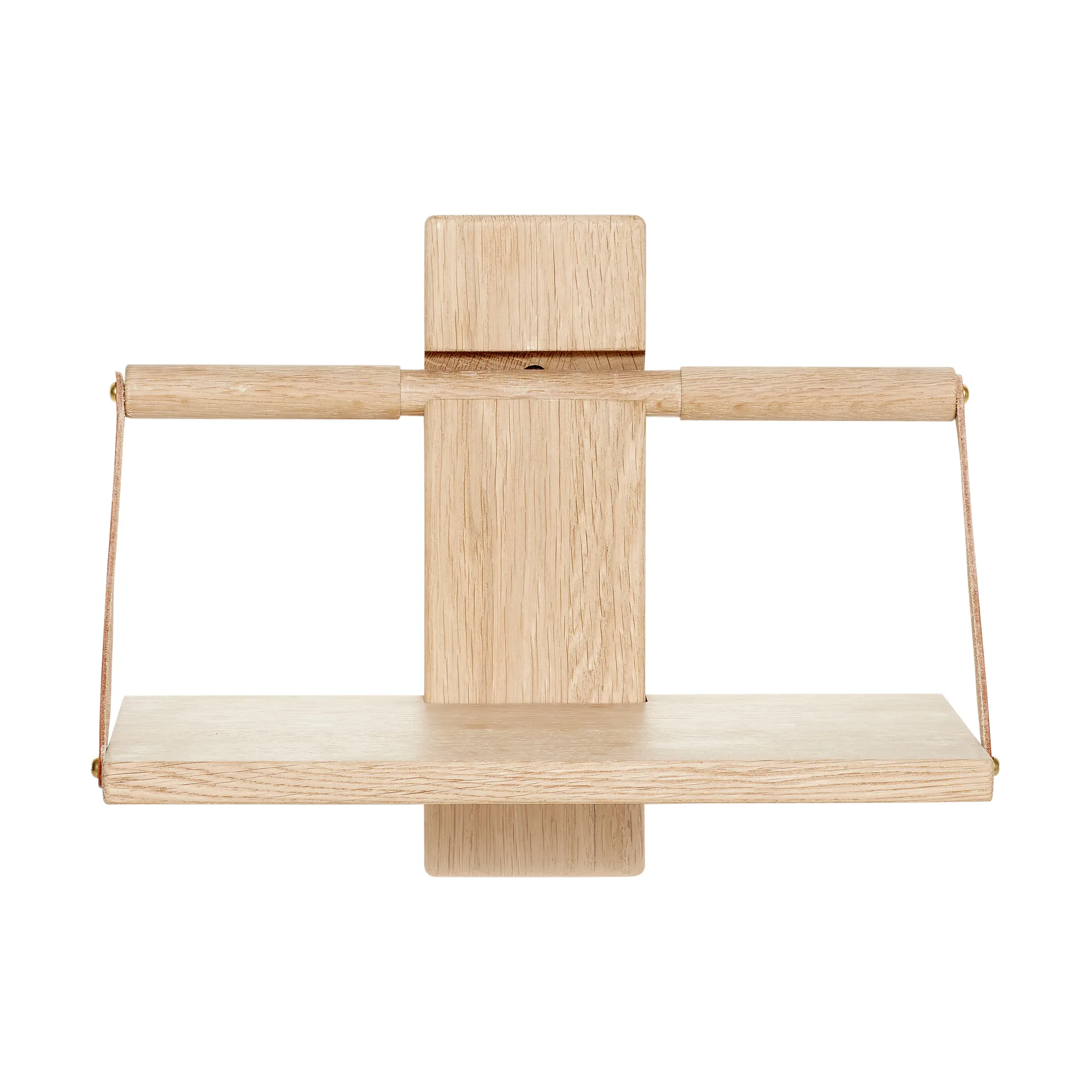 Mensola Wood Wall Small 30x18x24 cm, Oak Andersen Furniture