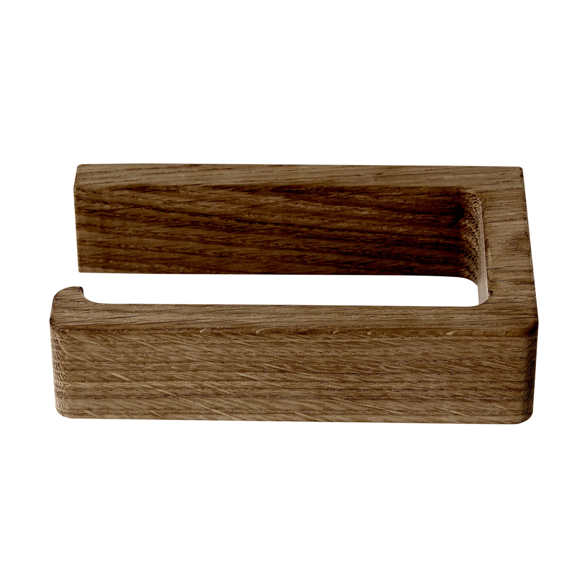 Portarotolo carta igienica Andersen, Dark Stain Matt Lacquer Frassino Andersen Furniture