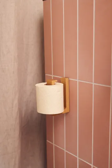 Portarotolo carta igienica Andersen - Lacquered oak - Andersen Furniture