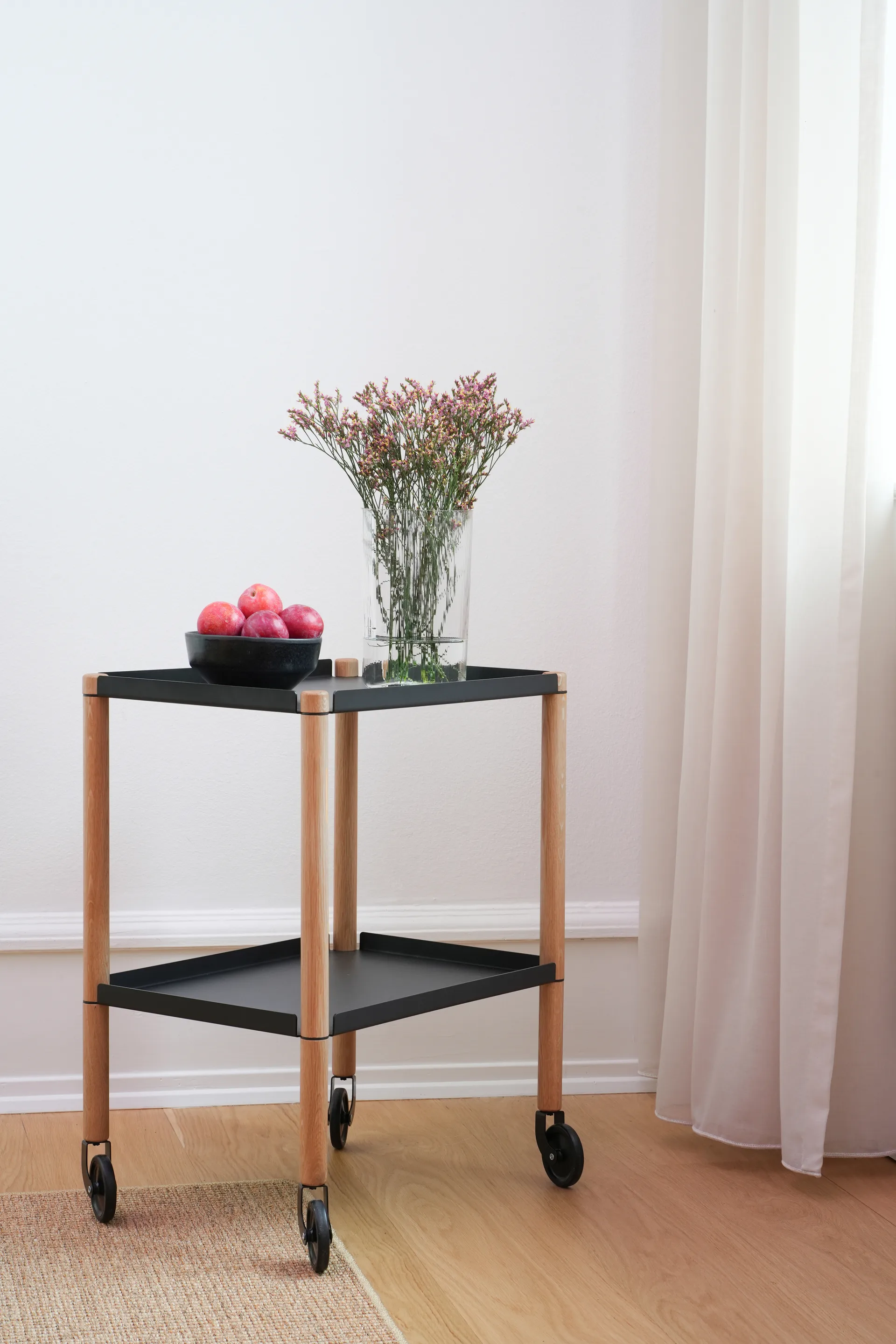 Tavolo Connect, Rovere oliato, metallo nero Andersen Furniture