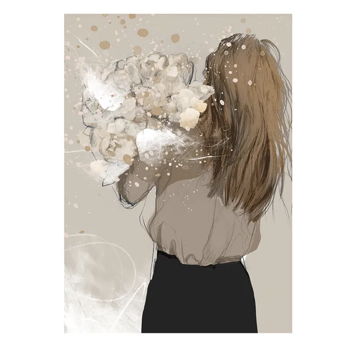 Poster Wild at heart , 70x100 cm Anna Bülow