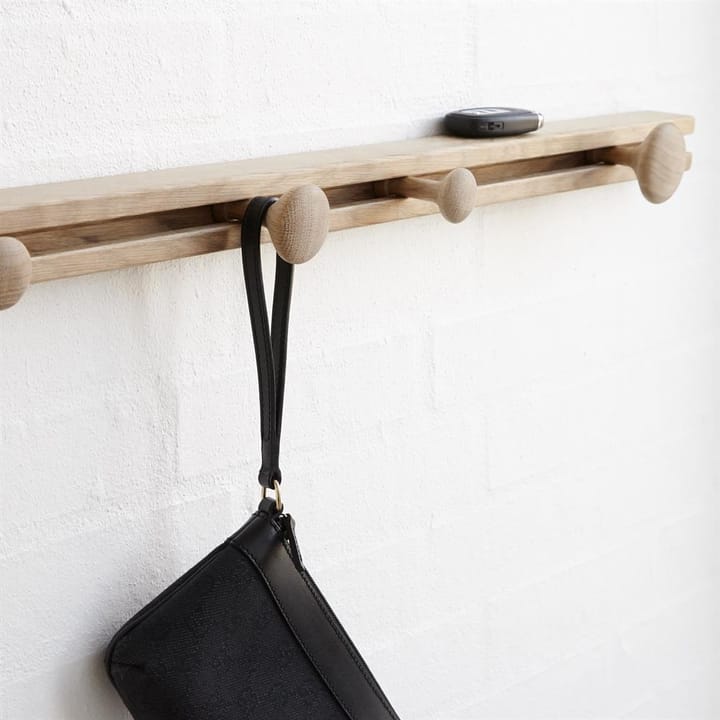 Appendiabiti Track 60 cm, rovere Applicata