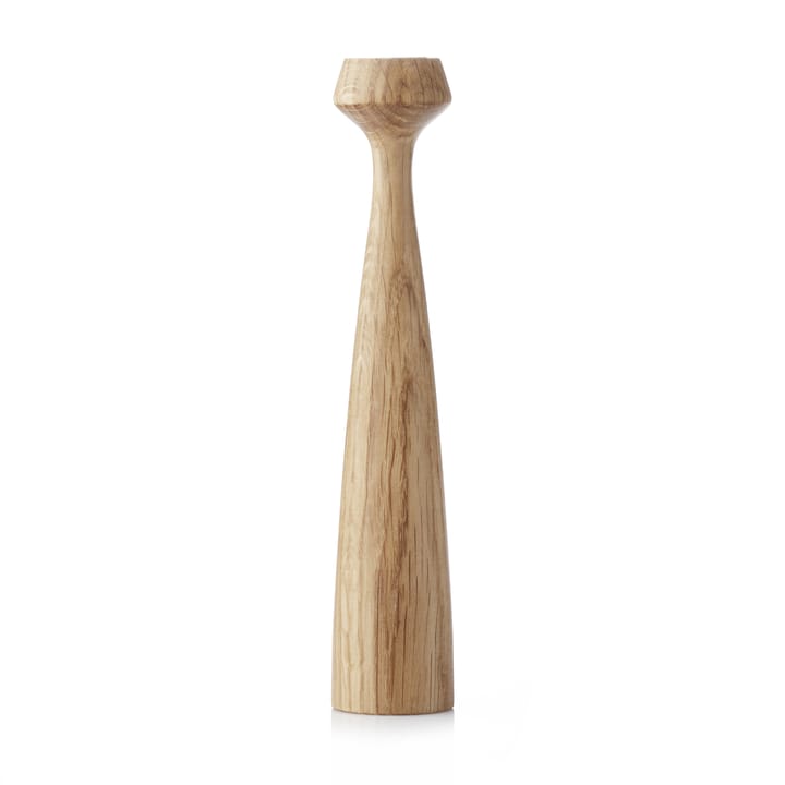 Candeliere Blossom Lily 24,5 cm - Oiled oak - Applicata