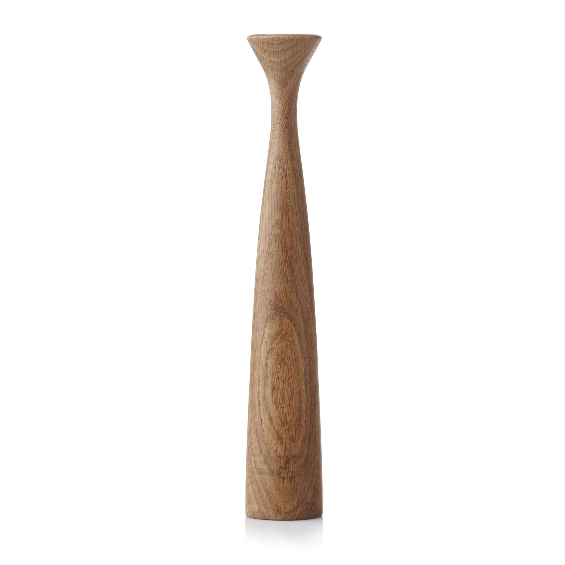 Candeliere Blossom Rose 29 cm, Oiled oak Applicata