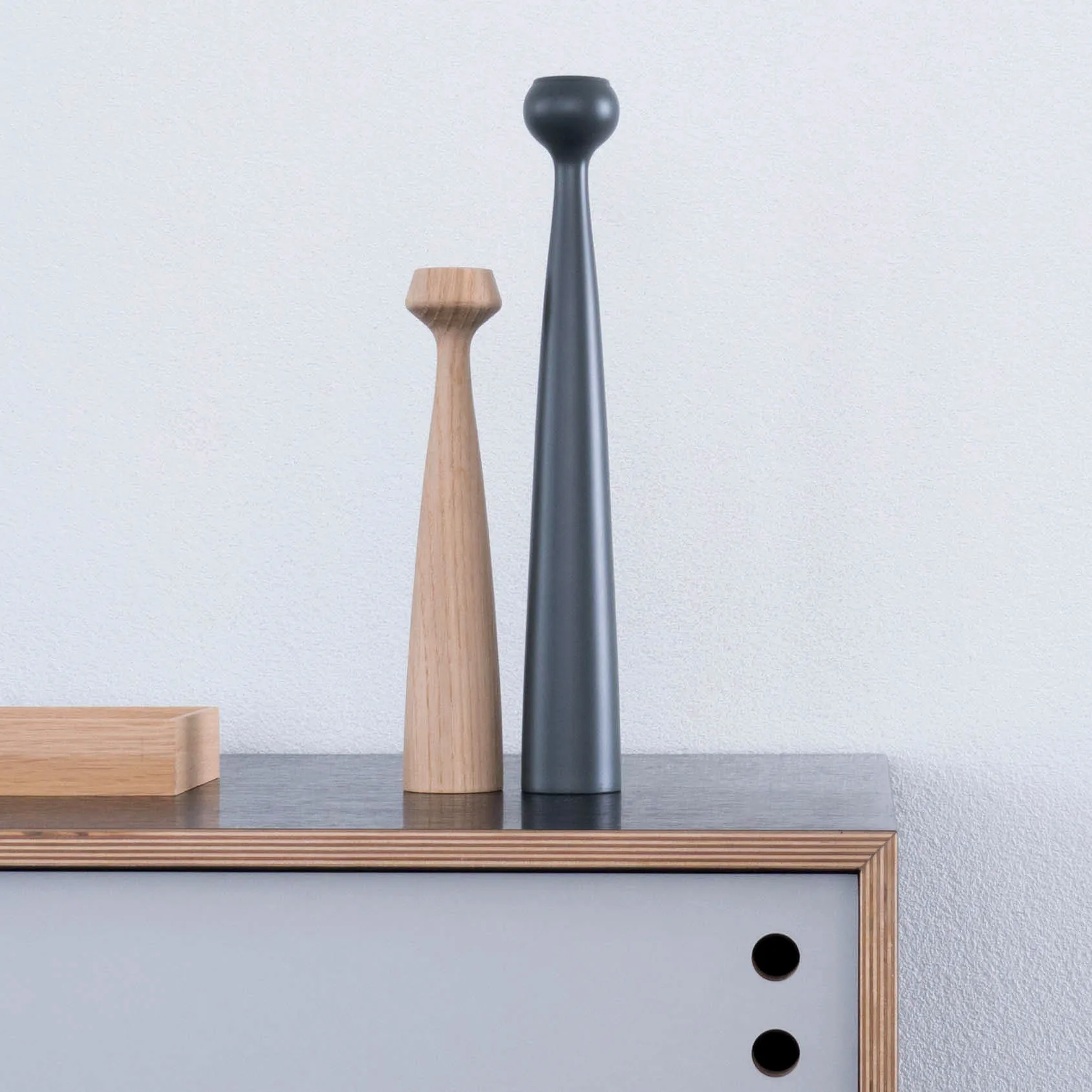 Candelieri Blossom Lily, rovere non trattato Applicata