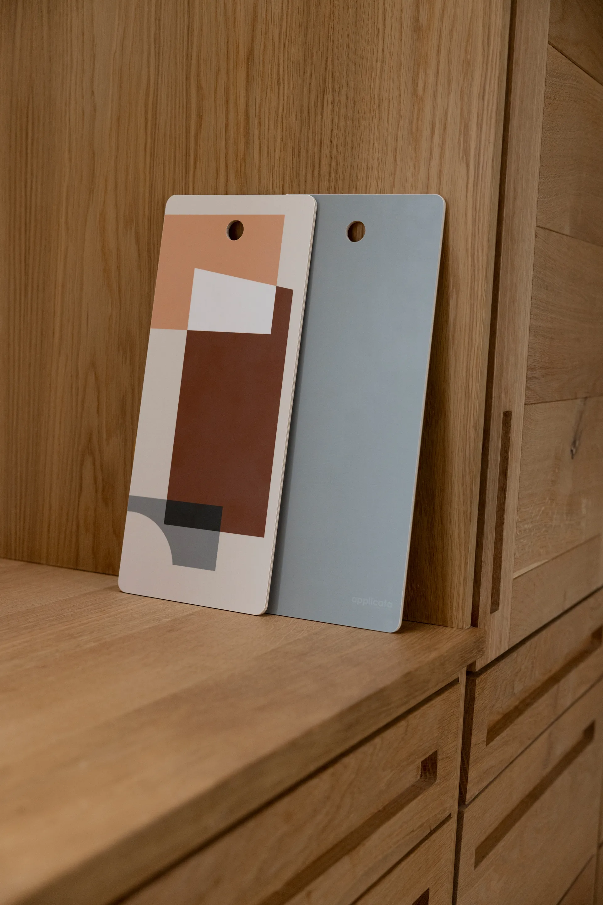 Tagliere A Tribute to Colour, Creta - 40x17 cm Applicata