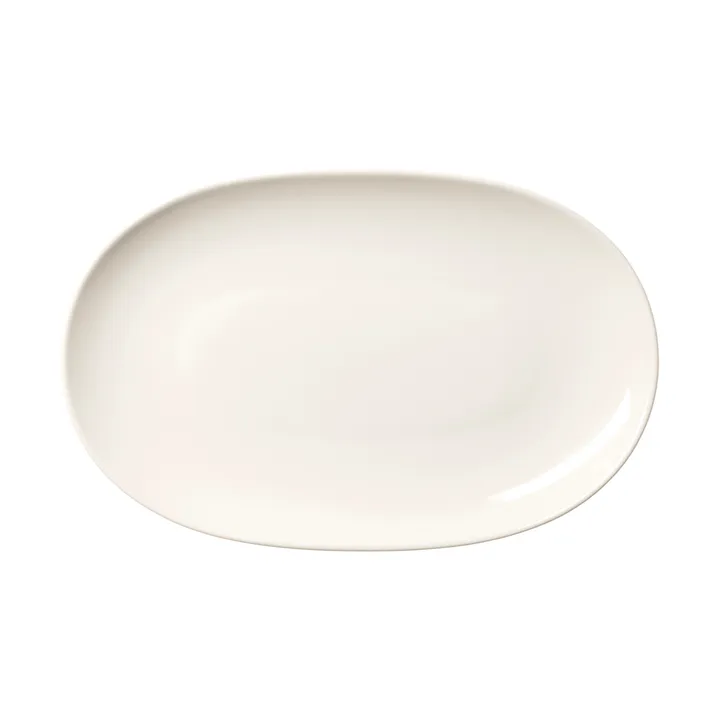 24h piatto ovale - Bianco, 18x28 cm - Arabia