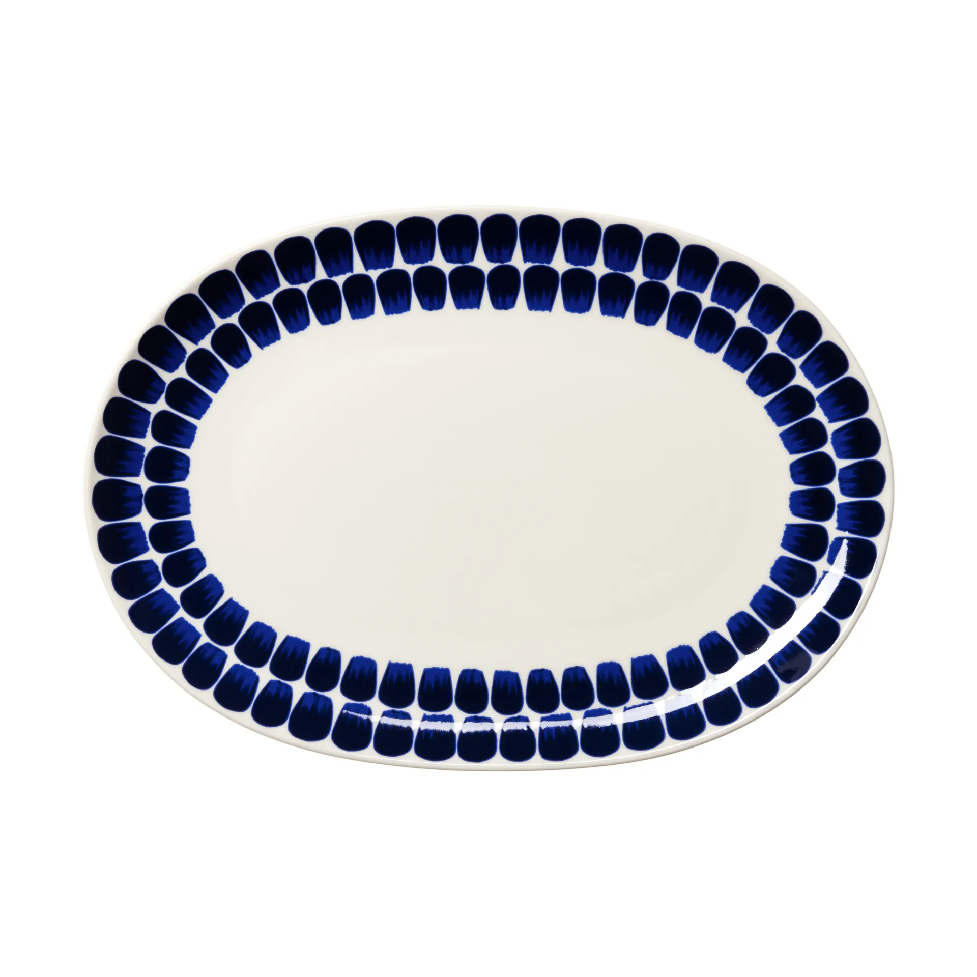 24h Tuokio piatto ovale, Blu cobalto, 22x32 cm Arabia