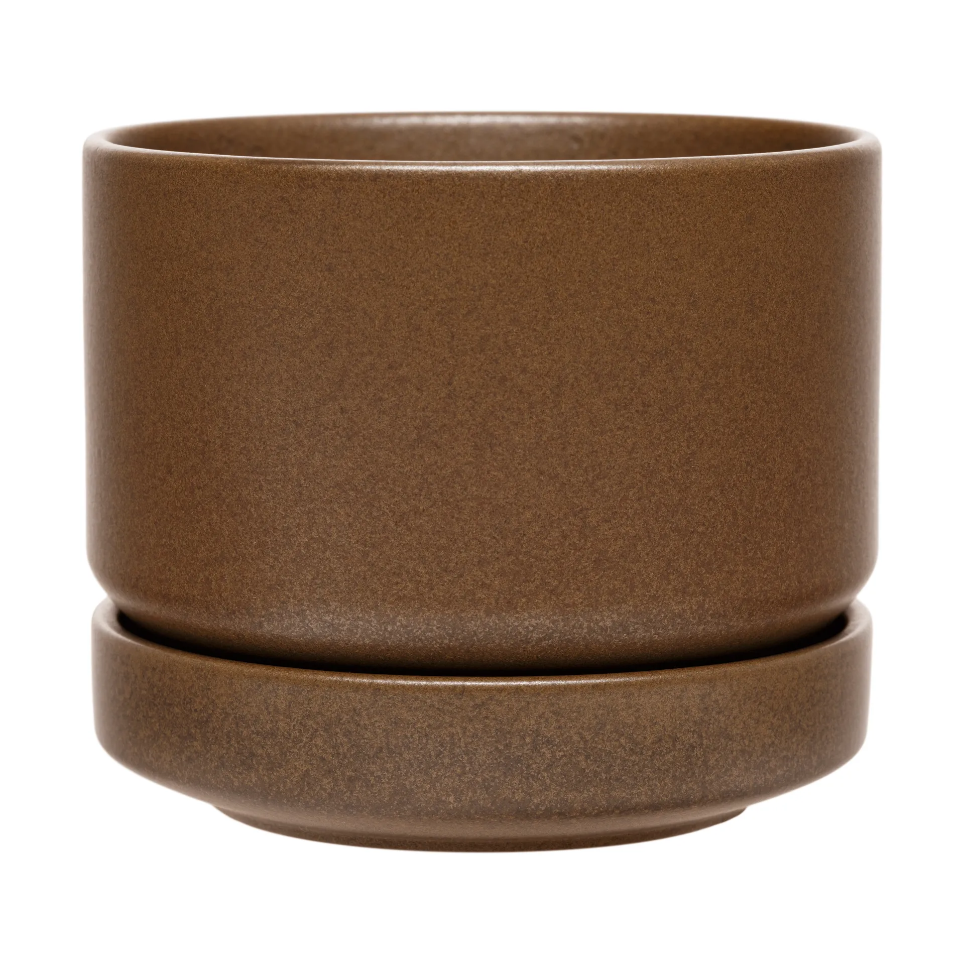 Arabia SN vaso, Opaco marrone, 11 cm Arabia