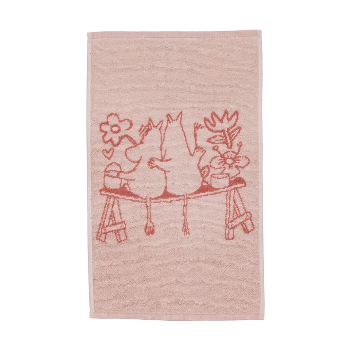 Asciugamano Mumin 30x50 cm - Amore rosa - Arabia
