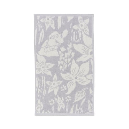 Asciugamano Mumin 30x50 cm - Giglio, grigio - Arabia