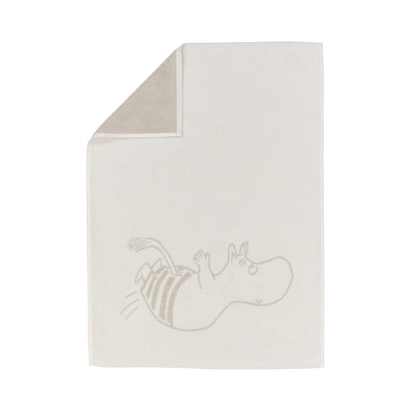 Asciugamano Mumin 50x70 cm - Troll Mumin, bianco - Arabia