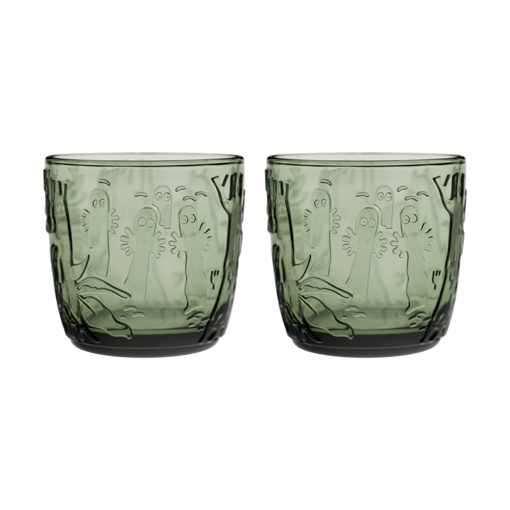 Bicchiere Moomin 28 cl confezione da 2 - Verde pino - Arabia