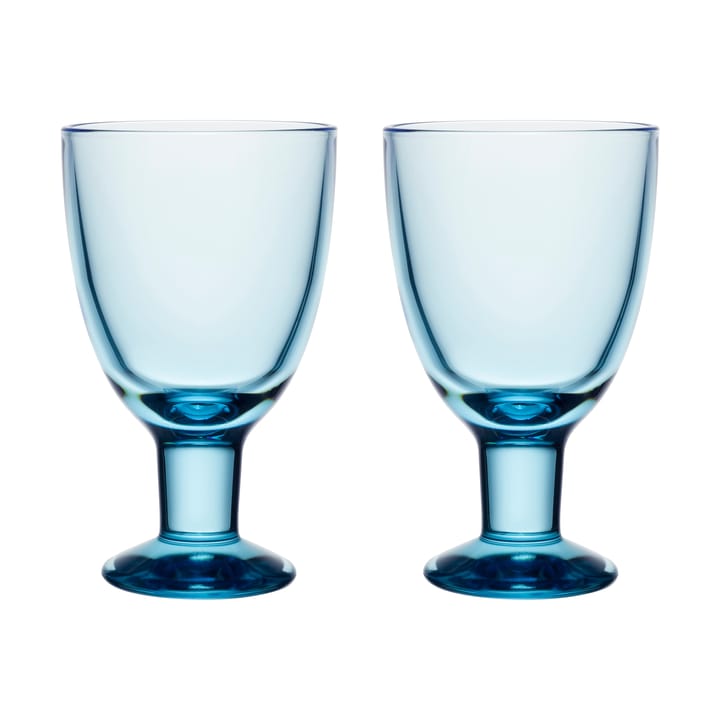 Bicchiere Verna 22 cl, confezione da 2 - Aqua - Arabia