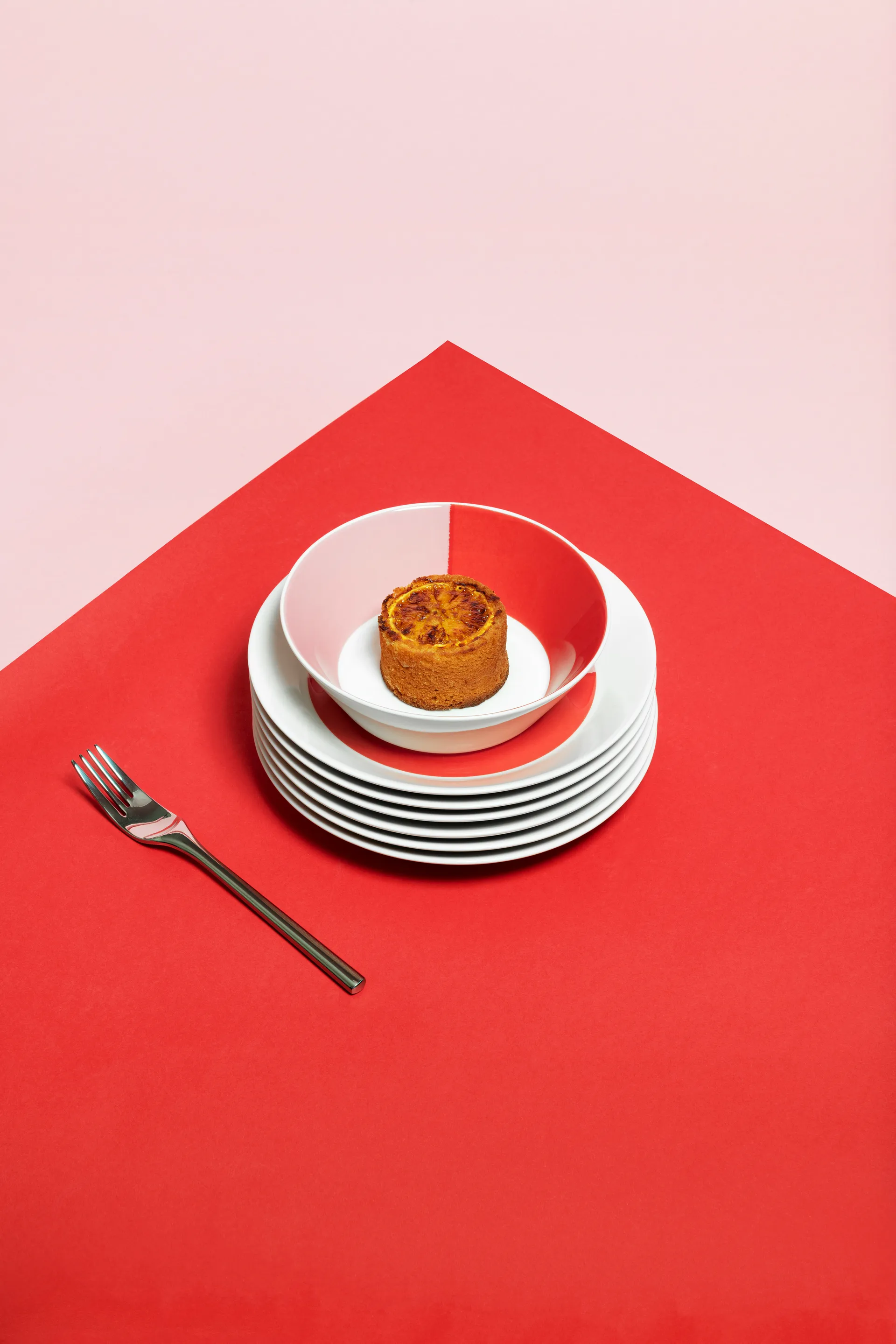 Ciotola Vuokko Ø17 cm, 2-colore rosa-rosso Arabia