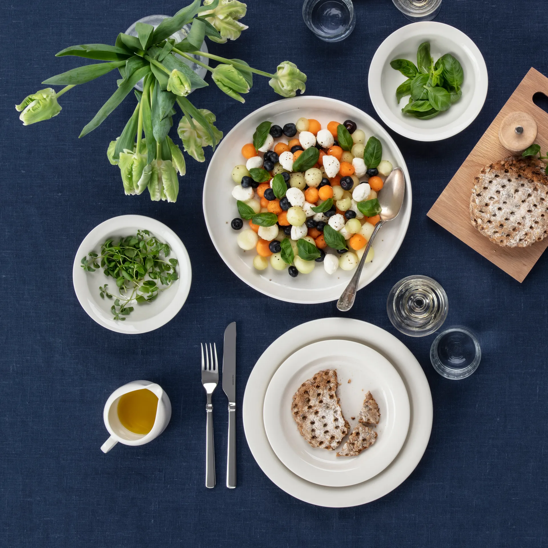 Piatto Arctica , bianco 17 cm Arabia