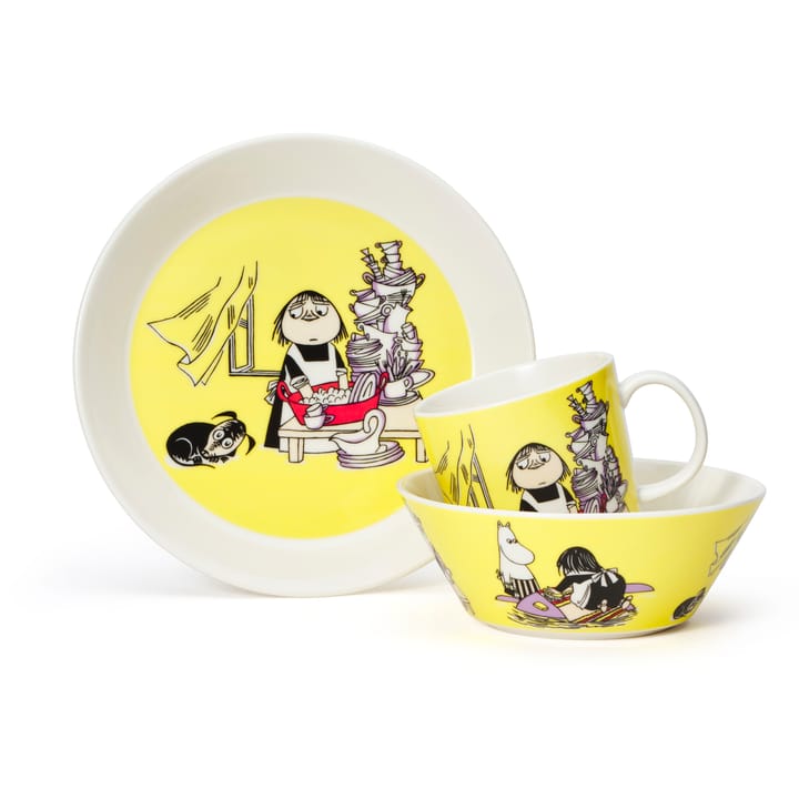 Piatto Misabel yellow Moomin  - giallo - Arabia
