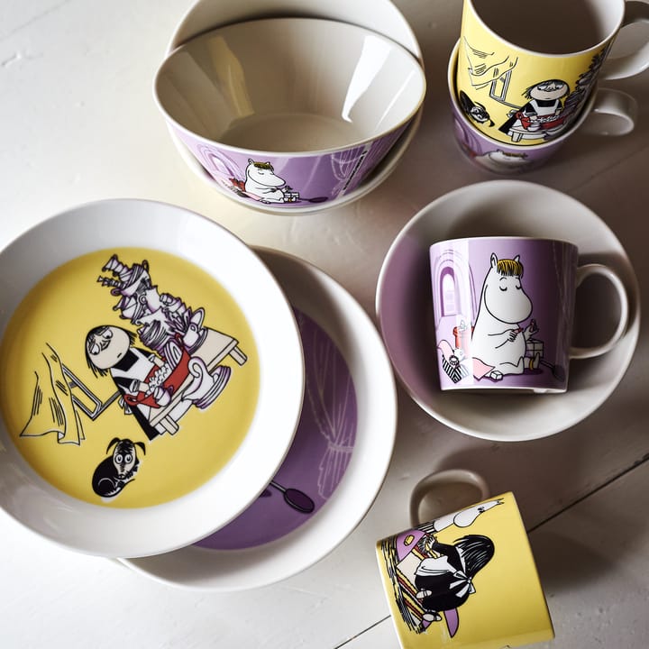 Piatto Misabel yellow Moomin  - giallo - Arabia