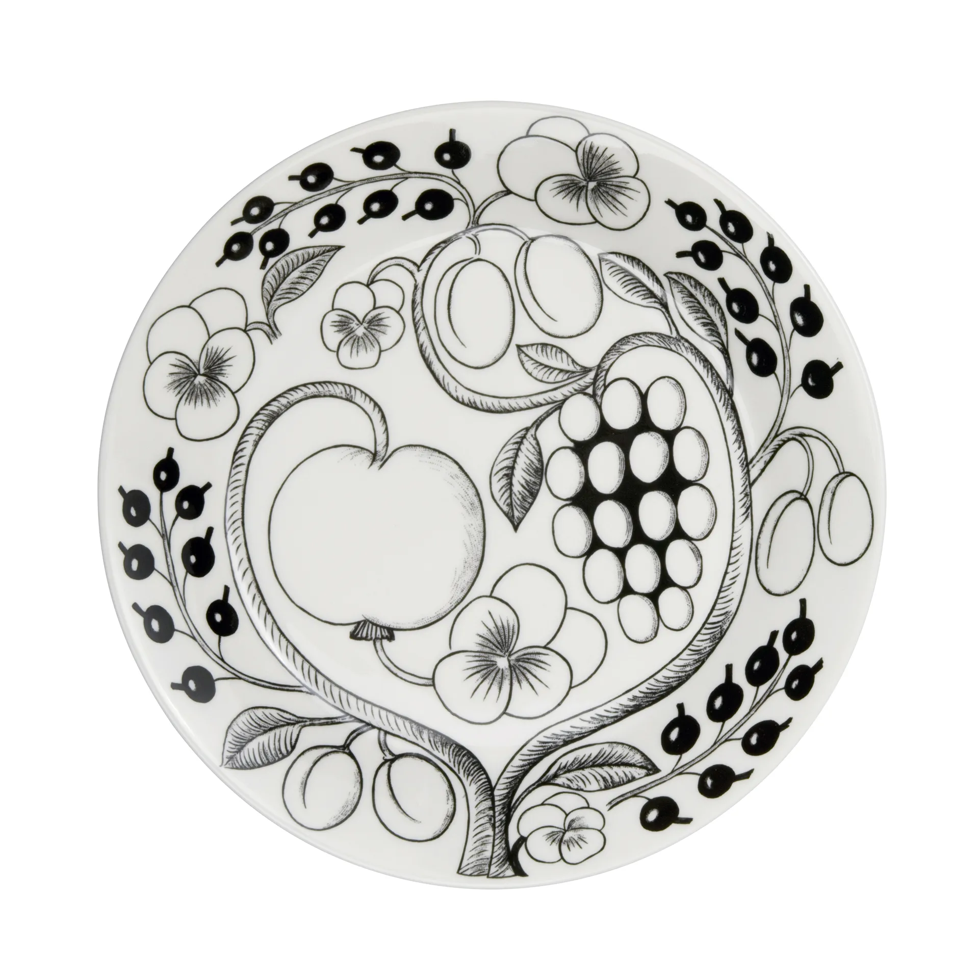 Piatto Paratiisi Ø 26 cm, Nero Arabia