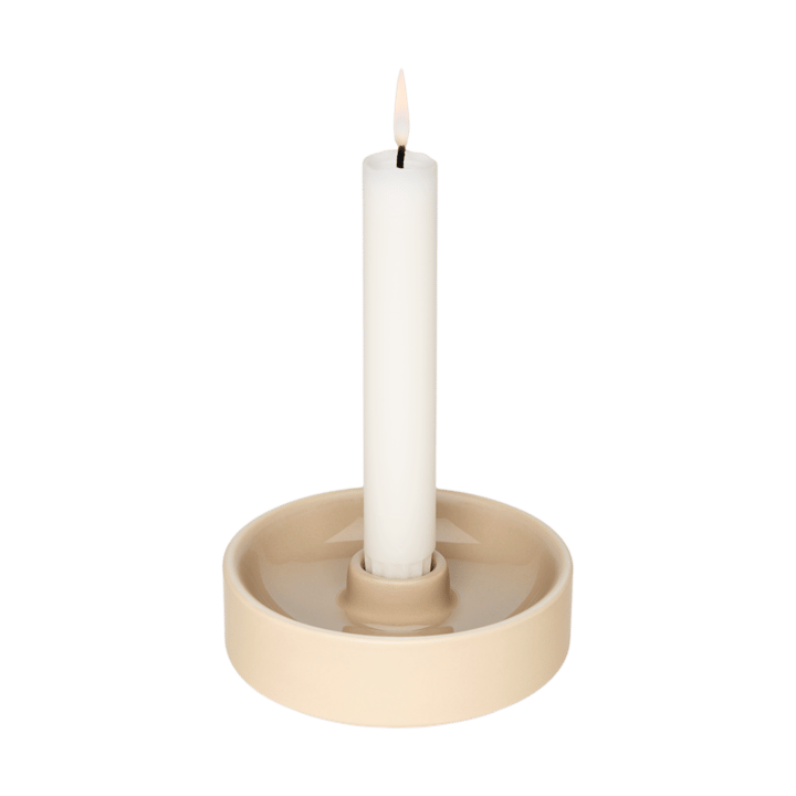 Portacandela Kirnu Ø11x3,5 cm, Beige Arabia