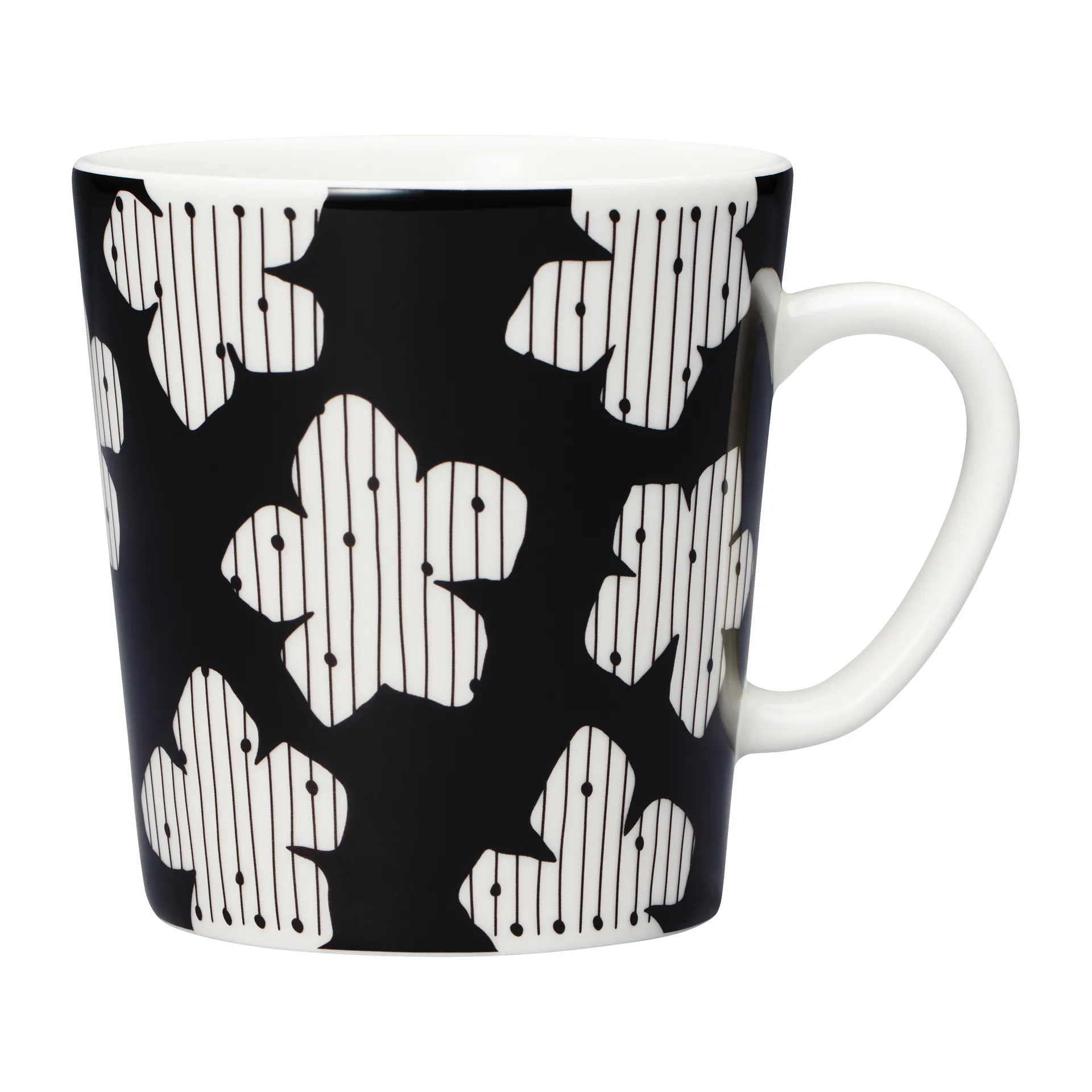 Tazza Mainio Sarastus Talvikki 30 cl, Nero-bianco Arabia