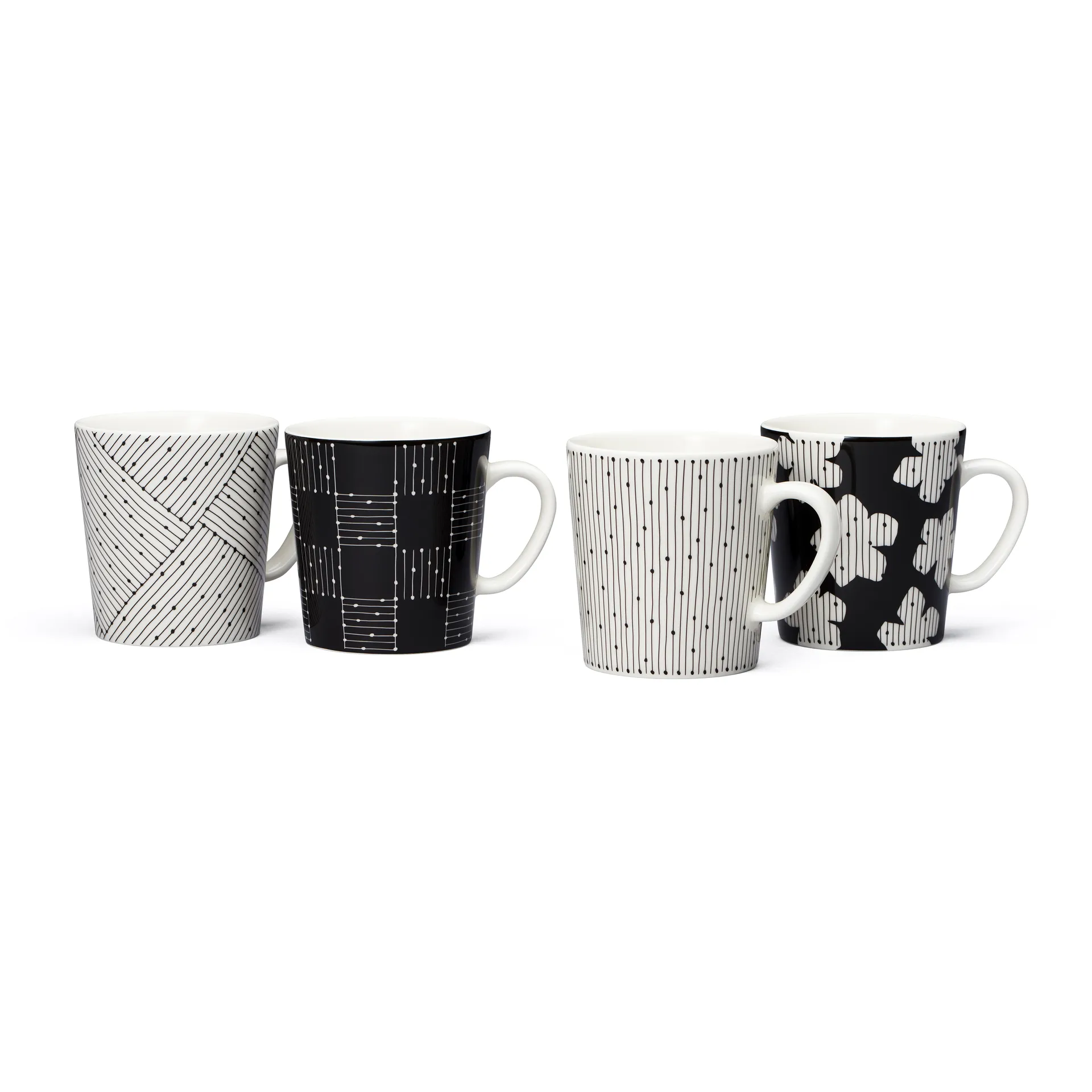 Tazza Mainio Sarastus Talvikki 30 cl, Nero-bianco Arabia