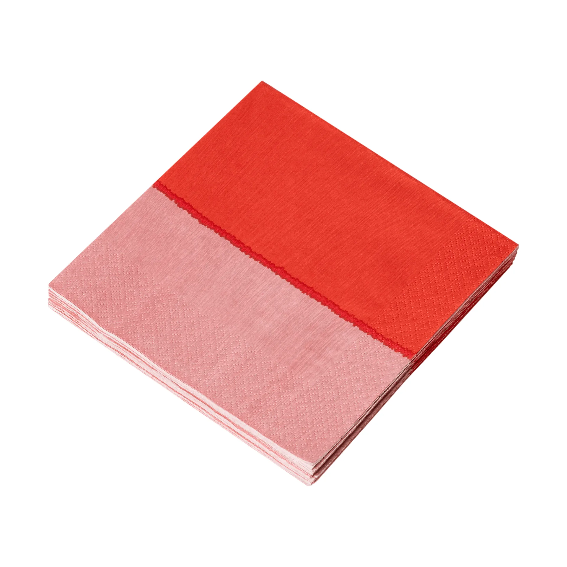 Tovaglioli di carta Vuokko 33x33 cm confezione da 20, Pink-red Arabia