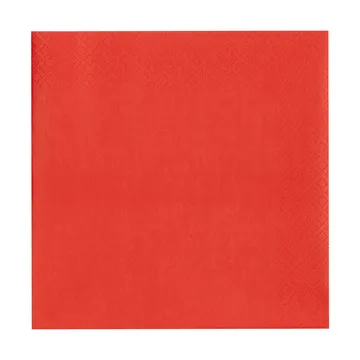 Tovaglioli di carta Vuokko 33x33 cm confezione da 20 - Pink-red - Arabia