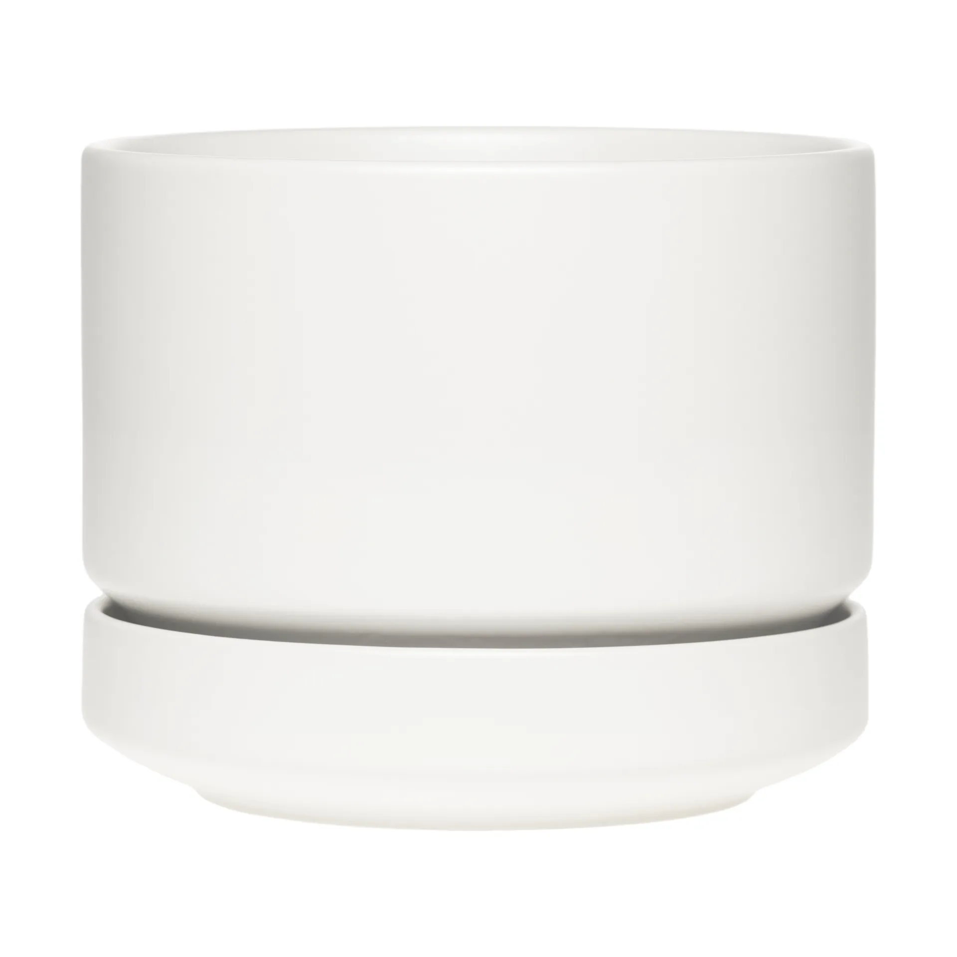 Vaso SN Ø16 cm, Opaco bianco Arabia