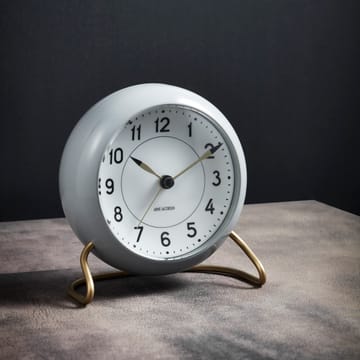 Orologio AJ Station 12 cm - grigio-bianco - Arne Jacobsen Clocks