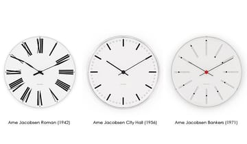 Orologio City Hall Arne Jacobsen - Ø 210 mm - Arne Jacobsen Clocks