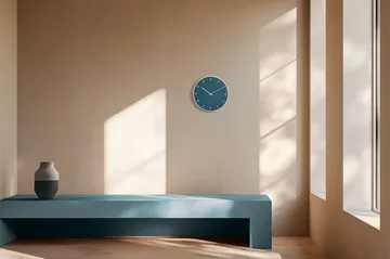 Orologio City Hall Arne Jacobsen - Blu, Ø29 cm - Arne Jacobsen Clocks