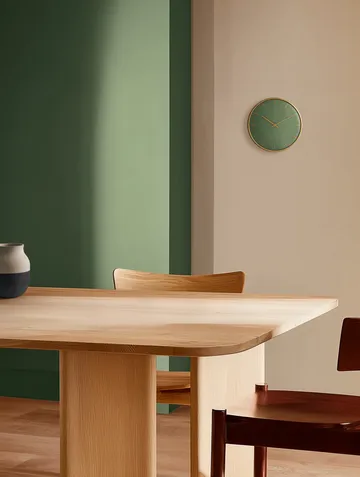 Orologio City Hall Arne Jacobsen - Verde, Ø21 cm - Arne Jacobsen Clocks