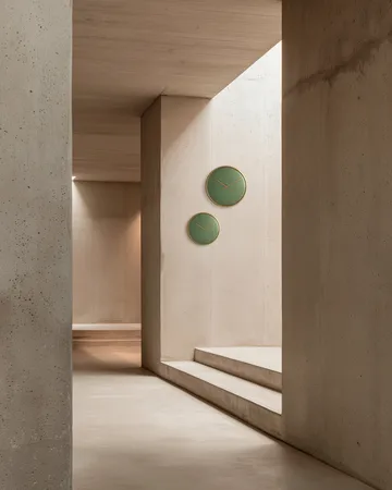 Orologio City Hall Arne Jacobsen - Verde, Ø21 cm - Arne Jacobsen Clocks