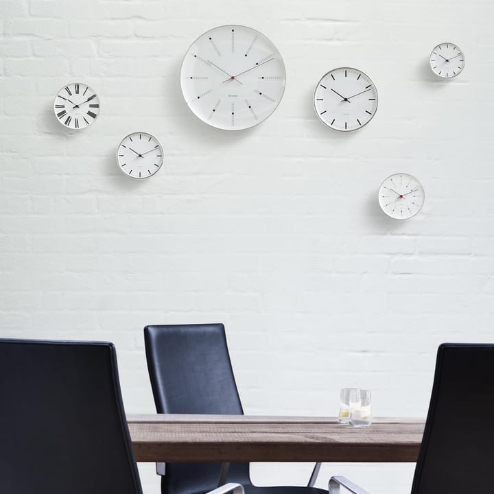 Orologio da parete Bankers Arne Jacobsen - Ø 120 mm - Arne Jacobsen Clocks