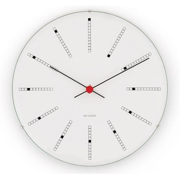 Orologio da parete Bankers Arne Jacobsen - Ø 290 mm - Arne Jacobsen Clocks