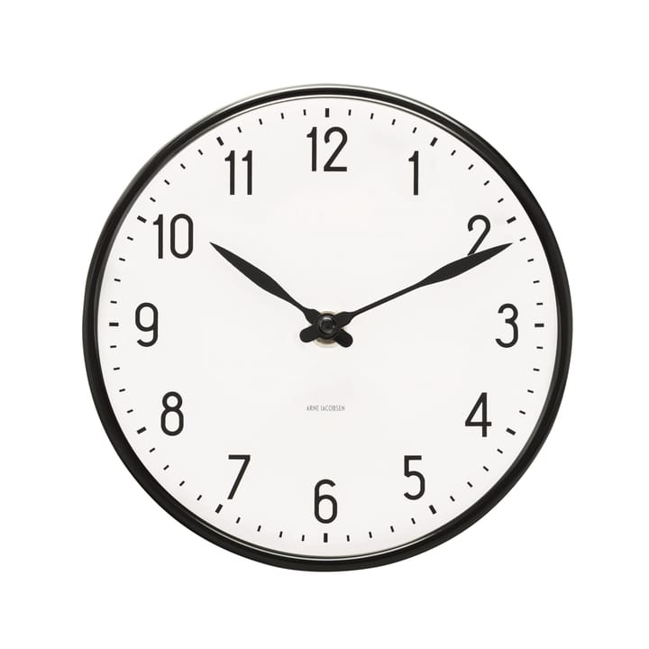 Orologio da parete Station Arne Jacobsen - 16 cm - Arne Jacobsen Clocks