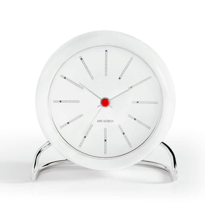 Orologio da tavolo AJ Bankers - bianco - Arne Jacobsen Clocks