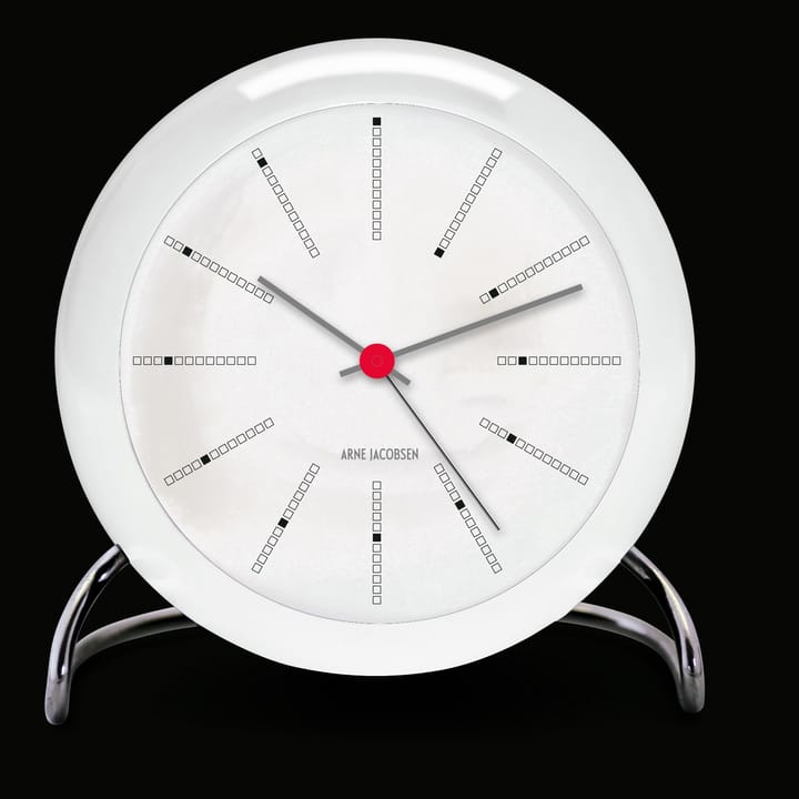 Orologio da tavolo AJ Bankers - bianco - Arne Jacobsen Clocks