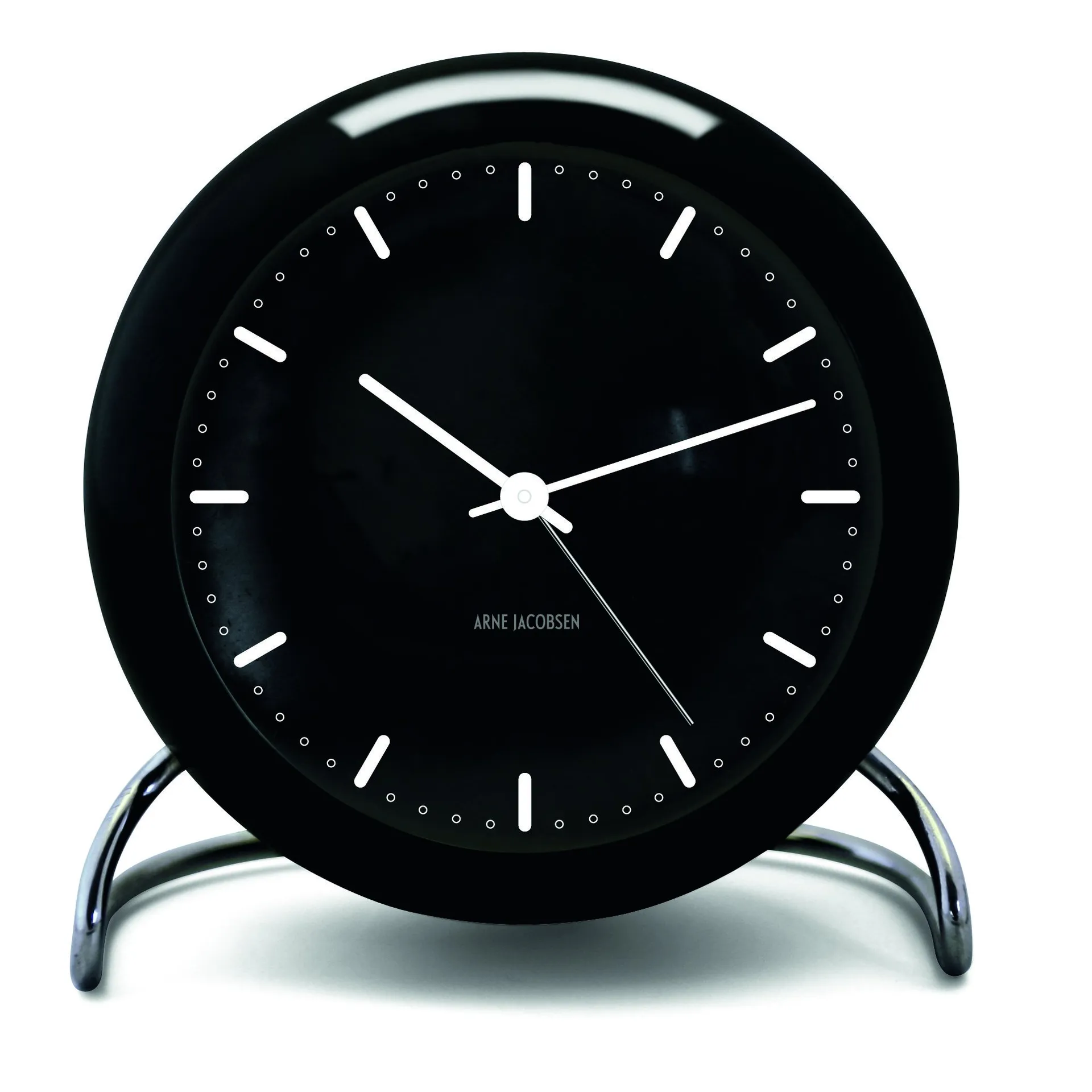 Orologio da tavolo AJ City Hall, nero Arne Jacobsen Clocks