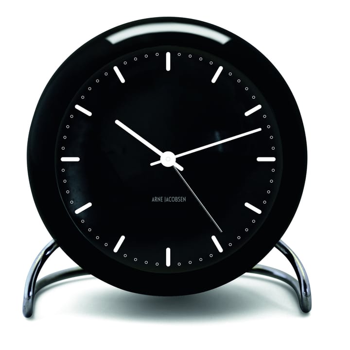 Orologio da tavolo AJ City Hall - nero - Arne Jacobsen Clocks
