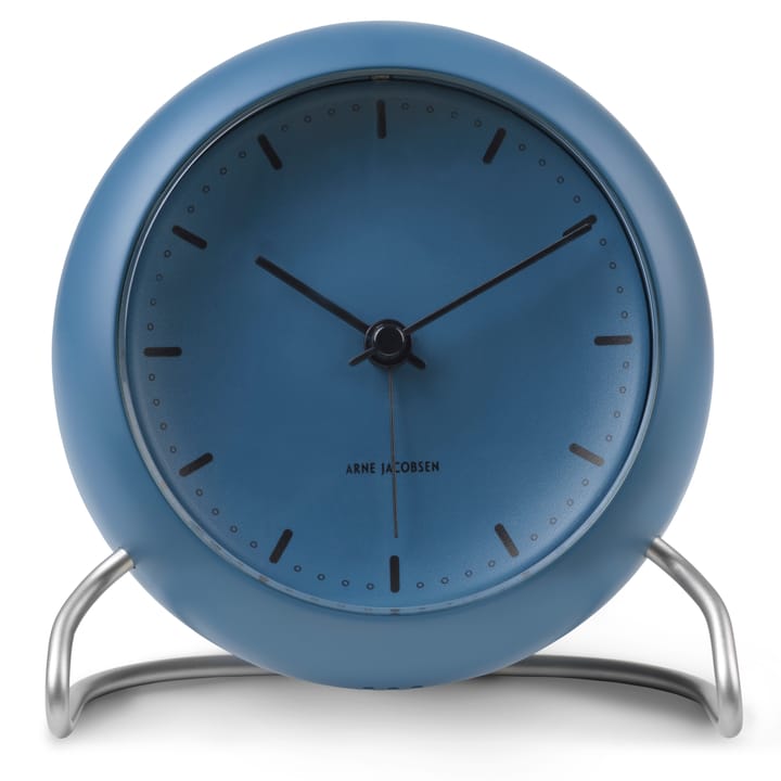 Orologio da tavolo AJ City Hall - stone blue - Arne Jacobsen Clocks