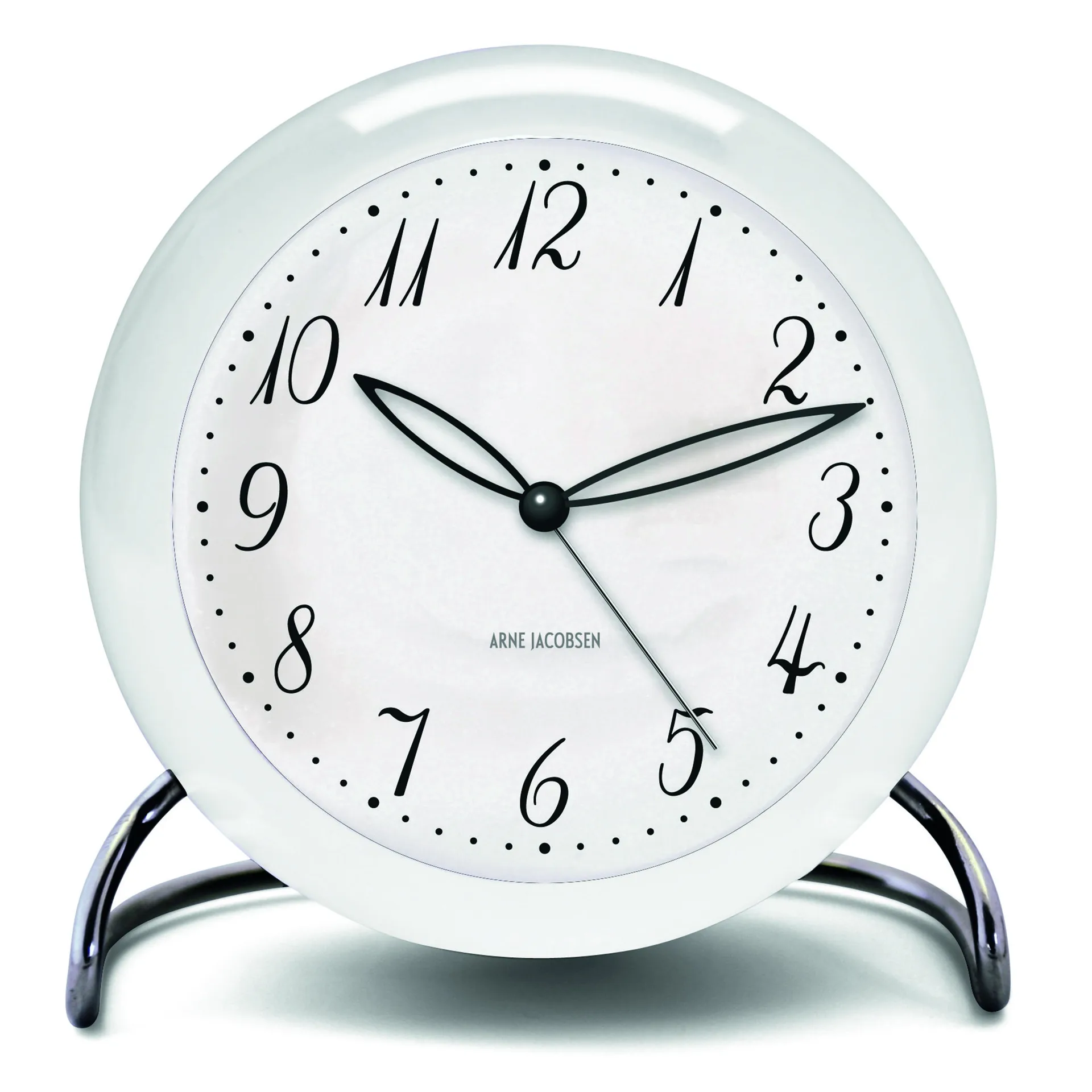 Orologio da tavolo AJ LK, bianco Arne Jacobsen Clocks