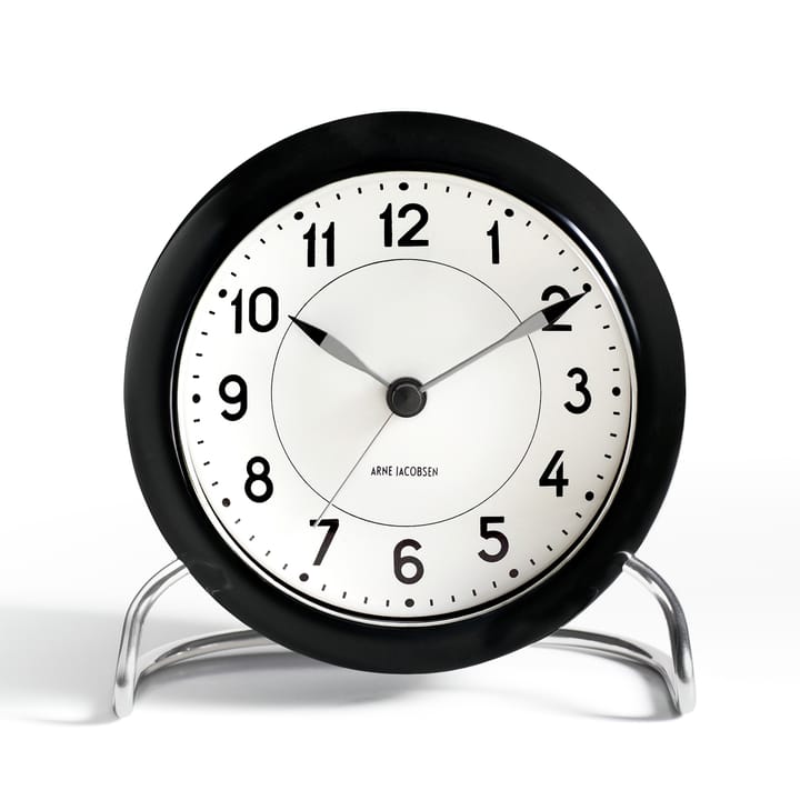 Orologio da tavolo AJ Station - nero - Arne Jacobsen Clocks