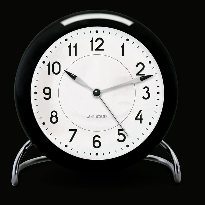 Orologio da tavolo AJ Station - nero - Arne Jacobsen Clocks