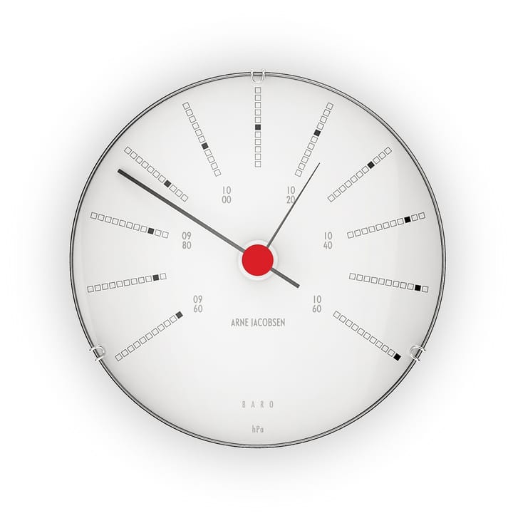 Stazione meteorologica Arne Jacobsen - barometro - Arne Jacobsen Clocks