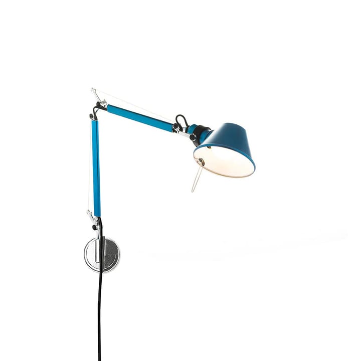 Applique da parete Tolomeo Micro - Anodized blue - Artemide