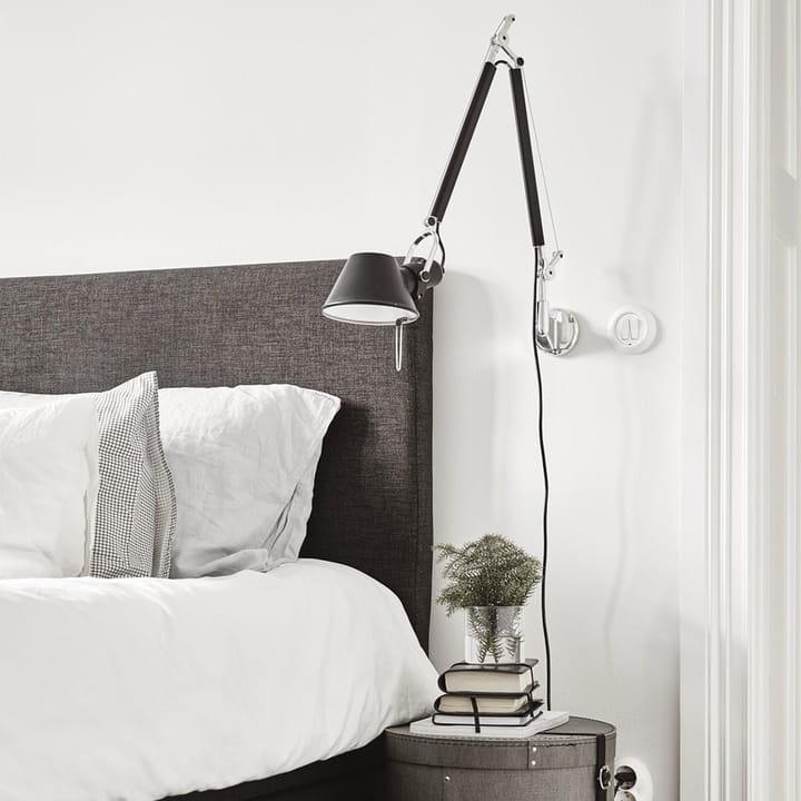 Applique da parete Tolomeo Micro - Black - Artemide