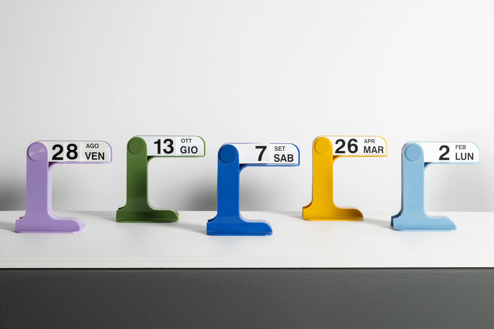 Calendario perpetuo Timor, Azzurro chiaro Artemide