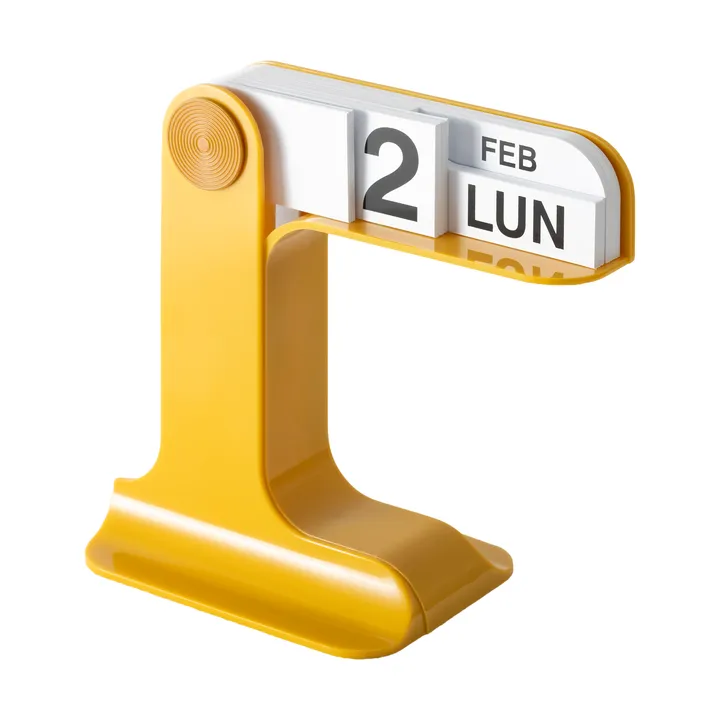 Calendario perpetuo Timor - Giallo - Artemide